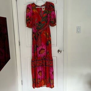 Farm Rio floral maxi dress